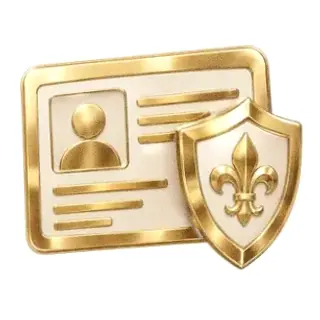Secure identity card — Joe Fortune